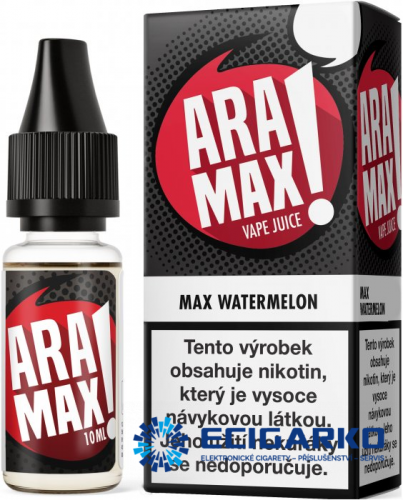 ARAMAX Max Watermelon 10ml - Síla nikotínu: 6mg