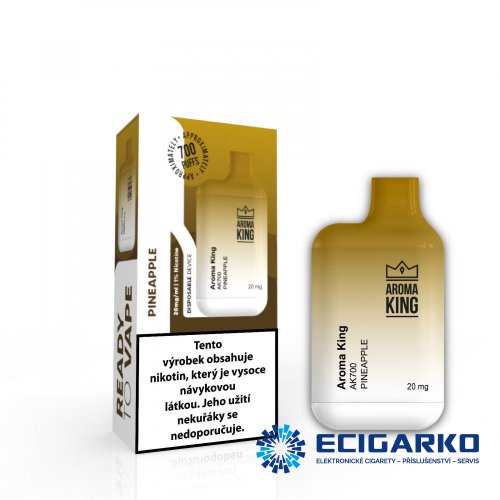 Aroma King AK Mini jednorázová e-cigareta Pineapple 20mg