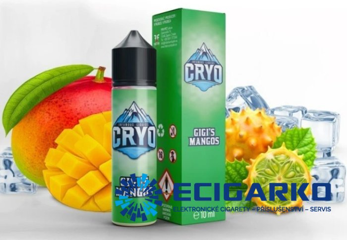 Infamous Cryo Shake and Vape 10/60ml Gigi Mango