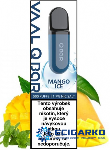Joyetech VAAL Q Bar jednorázová e-cigareta Mango Ice 17mg