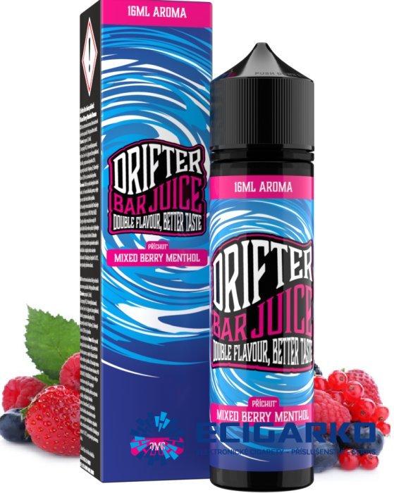 Juice Sauz Drifter Bar Shake and Vape 16/60ml Mixed Berry Menthol