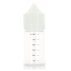 Prázdná lahvička s ryskou 30ml