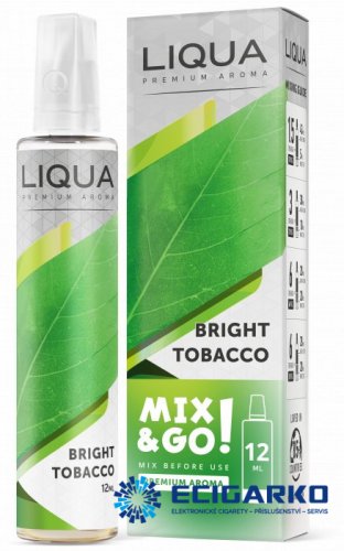 Příchuť Liqua Mix&Go 12ml Bright tobacco