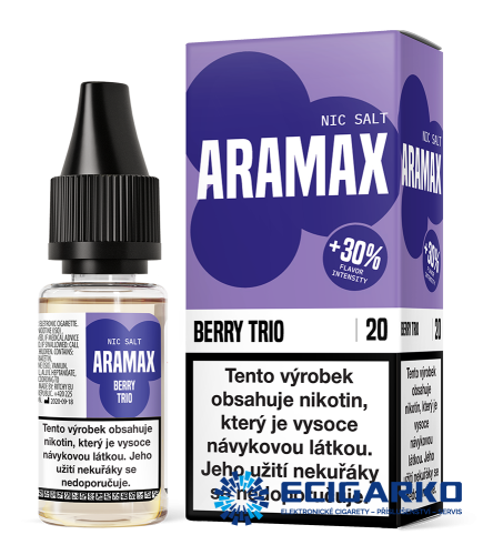 Aramax SALT Berry Trio 10ml - Síla nikotínu: 10mg