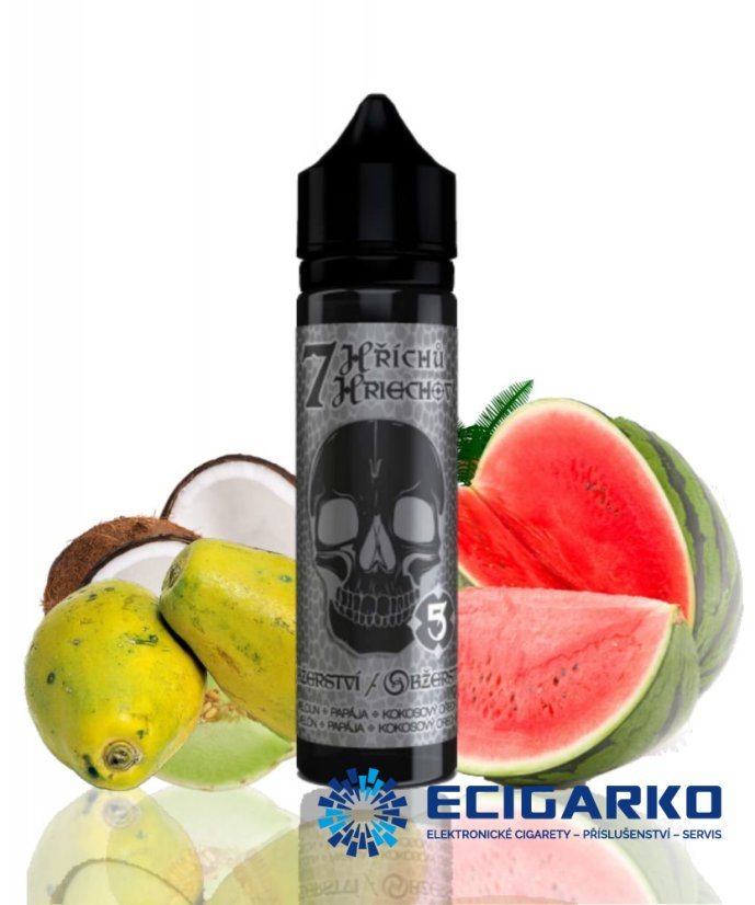 7 Hříchů Shake and Vape 10/60ml 5 Obžerství