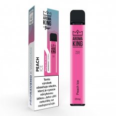 Aroma King AK Classic jednorázová e-cigareta Peach Ice 20mg
