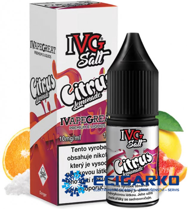 IVG SALT Citrus Lemonade 10ml IVG SALT Citrus Lemonade 10ml