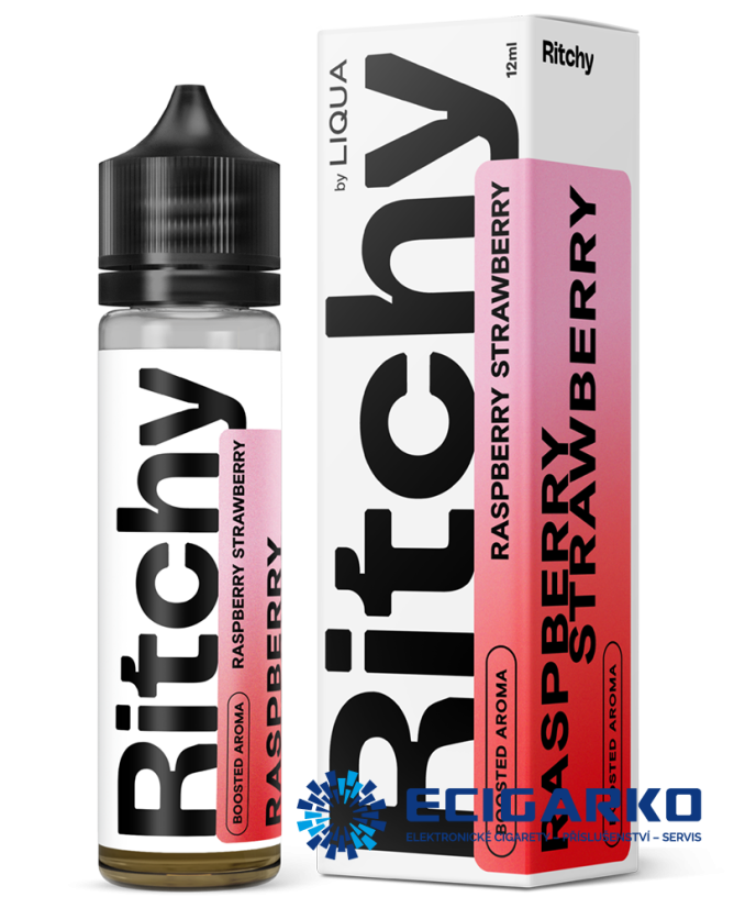 Ritchy Shake and Vape 10/60ml Raspberry Strawberry