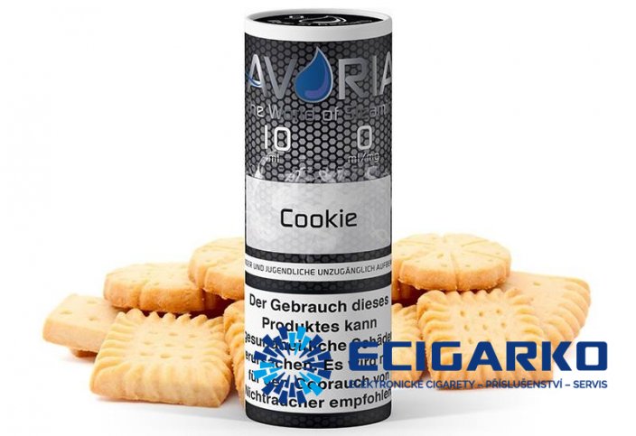 Avoria 10ml Sušenka (Cookie) - Síla nikotínu: 0mg