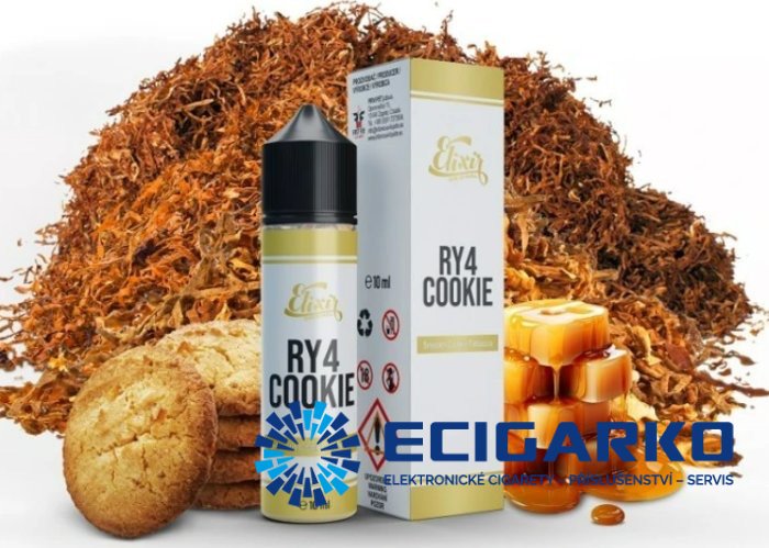 Infamous Elixir Shake and Vape 10/60ml RY4 Cookie