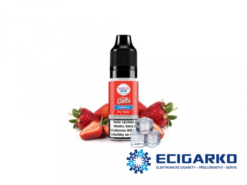 Dinner Lady SALT Strawberry Ice 20mg 10ml