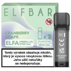 Elf Bar Elfa 2x cartridge Cranberry Grape 20mg