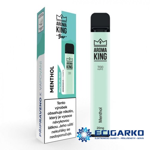 Aroma King AK Classic jednorázová e-cigareta Menthol 20mg