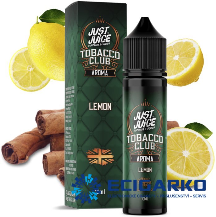 Just Juice Shake and Vape 10/60ml Tobacco Lemon