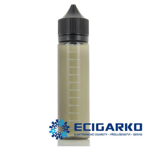 Prázdná lahvička s ryskou 60ml - Barva produktu: Černá