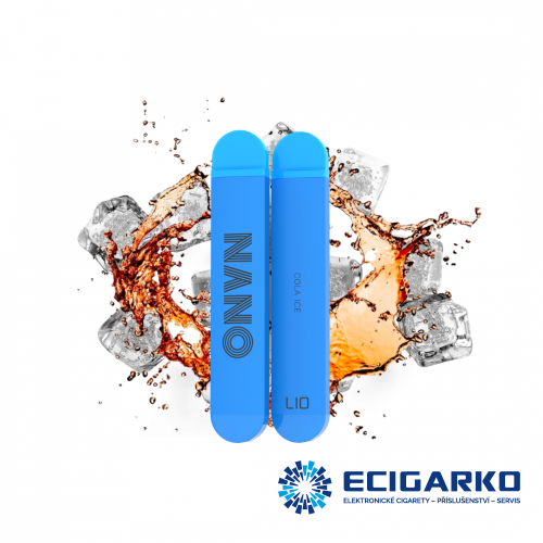 IJOY LIO NANO X jednorázová e-cigareta Cola Ice 20mg
