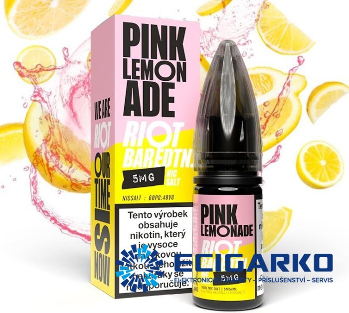 Riot BAR EDTN SALT Pink Lemonade 10ml Riot BAR EDTN SALT Pink Lemonade 10ml