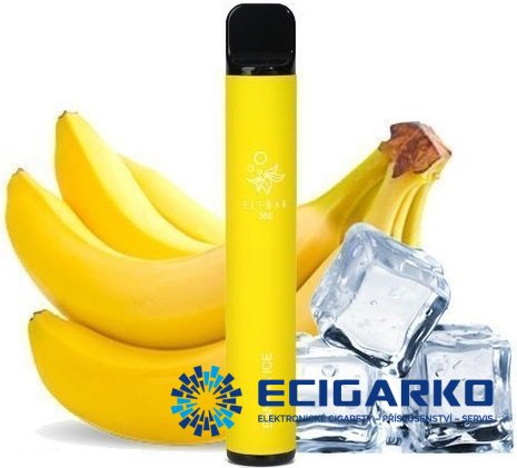 Elf Bar jednorázová e-cigareta Banana Ice 20mg
