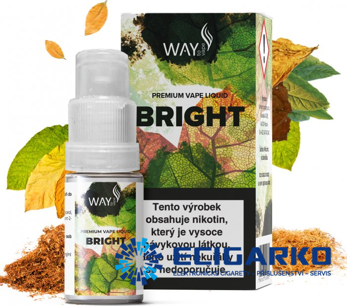 E-liquid Way to Vape Bright 10ml - Síla nikotínu: 0mg E-liquid Way to Vape Bright 10ml - Síla nikotínu: 0mg