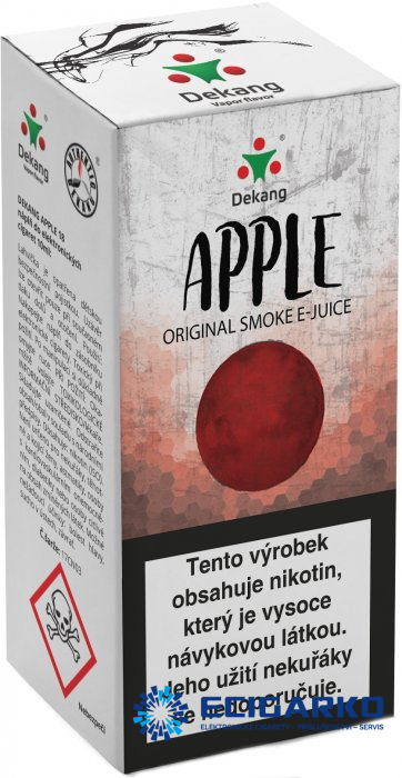 E-liquid Dekang 10ml Jablko - Síla nikotínu: 3mg
