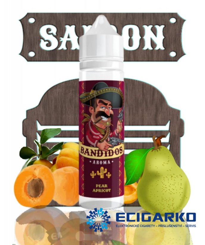 Bandidos Shake and Vape 10/60ml Pear Apricot