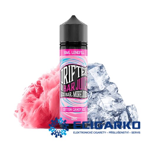 Juice Sauz Drifter Bar Shake and Vape 16/60ml Cotton Candy Ice