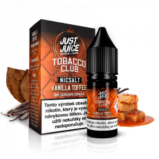 Just Juice SALT liquid Tobacco Vanilla Toffee 10ml