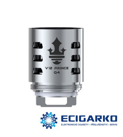 Smoktech TFV12 Prince - Q4 žhavící hlava 0,4ohm Smoktech TFV12 Prince - Q4 žhavící hlava 0,4ohm