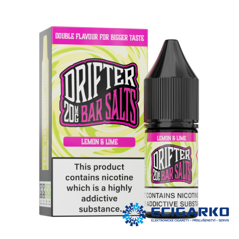 Drifter Bar Salts SALT Lemon Lime 10ml