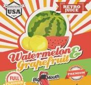 Big Mouth-Retro Juice Příchuť 10ml Vodní Meloun & Grapefruit