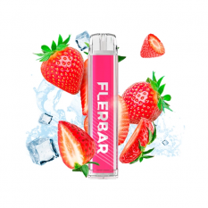 Flerbar jednorázová e-cigareta Strawberry Ice 20mg