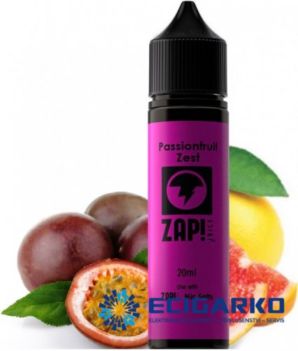 ZAP! Juice ZAP Shake and Vape 20/60ml Passionfruit Zest