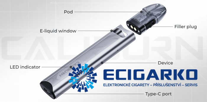 Uwell Caliburn A3S POD 520mAh