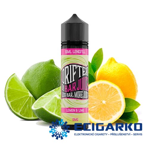 Juice Sauz Drifter Bar Shake and Vape 16/60ml Lemon Lime