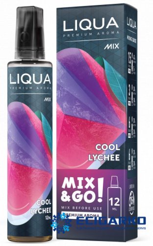 Příchuť Liqua Mix&Go 12ml Cool lychee