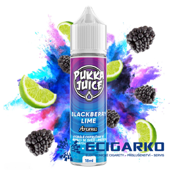 Pukka Juice Shake and Vape 18/60ml Blackberry Lime