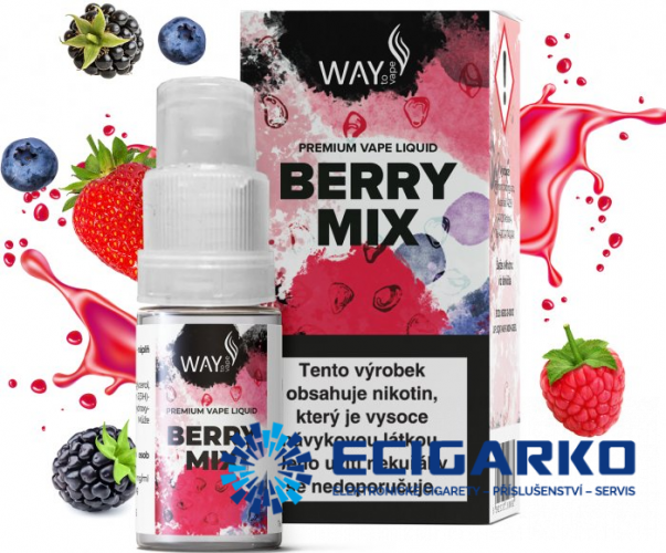 E-liquid Way to Vape Berry Mix 10ml