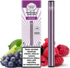 Dinner Lady Vape Pen jednorázová e-cigareta 20mg Fruit Mix