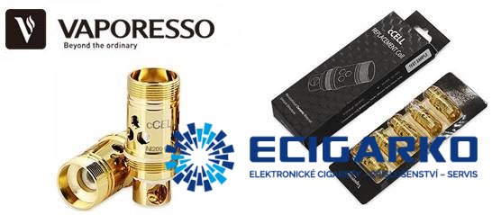Žhavící hlava Vaporesso Target Ceramic cCELL - Ohm: 0,9Ω Kanthal