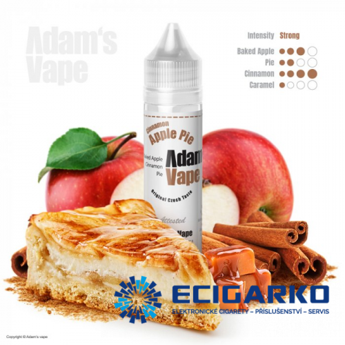 Adam's Vape Shake and Vape 12/60ml Cinnamon Apple Pie