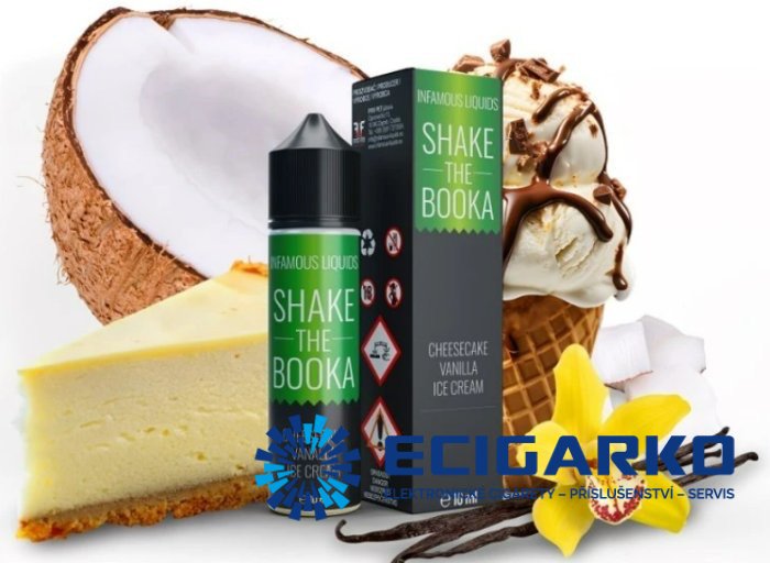 Infamous Originals Shake and Vape 10/60ml Shake the Booka