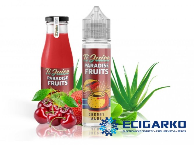 Ti Juice Paradise Fruits Shake and Vape 12/60ml Cherry Aloe