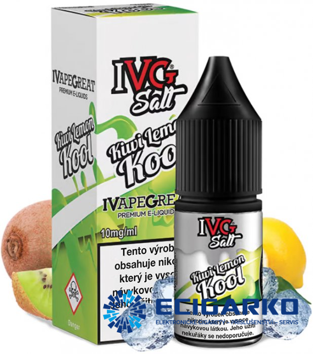 IVG SALT Kiwi Lemon Kool 10ml IVG SALT Kiwi Lemon Kool 10ml