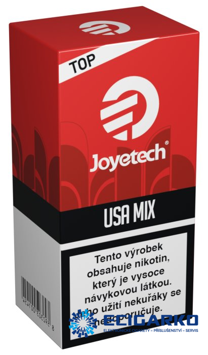 E-liquid TOP Joyetech USA Mix 10ml - Síla nikotínu: 0mg