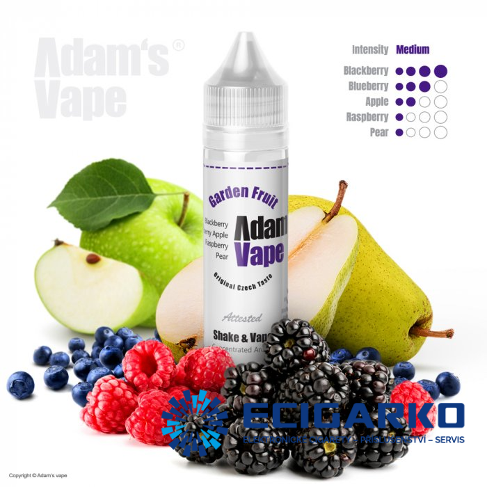 Adam's Vape Shake and Vape 10/60ml Garden Fruit