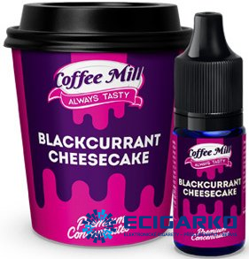 Coffee Mill Blackcurrant Cheesecake 10ml