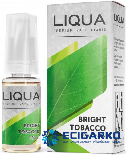 E-liquid Liqua Bright Tobacco (Čistá tabáková příchuť) 10ml