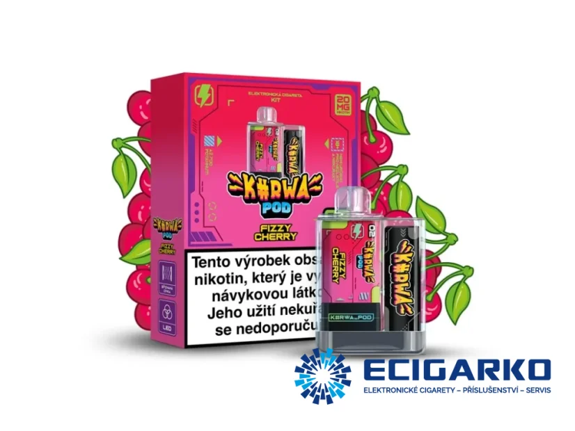 Kurwa POD 500mAh Fizzy Cherry 20mg