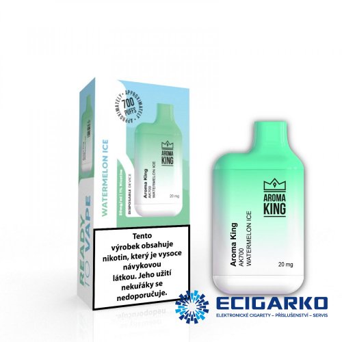 Aroma King AK Mini jednorázová e-cigareta Watermelon Ice 20mg