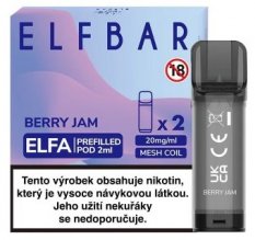Elf Bar Elfa 2x cartridge Berry Jam 20mg